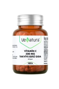 کپسول ویتامین ث ۵۰۰ میلی گرم Venatura – بسته ۶۰ عددی