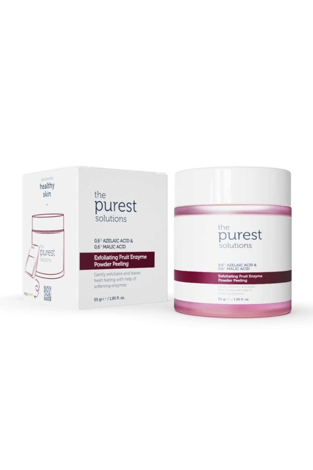 لایه بردار پودری The Purest Solutions مدل Exfoliator Fruit Enzyme