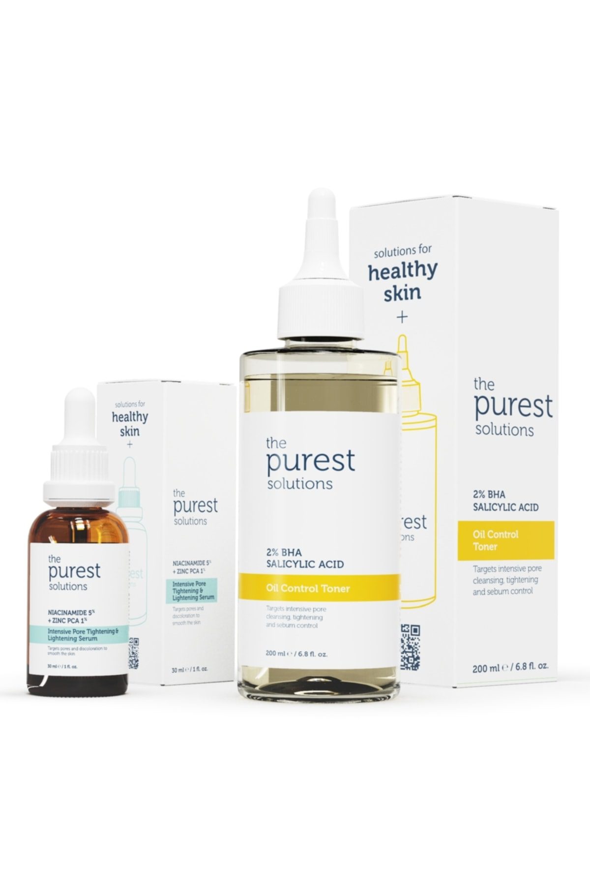 ست سرم ضد جوش مخصوص پوست های مختلط The Purest Solutions کد TPS136