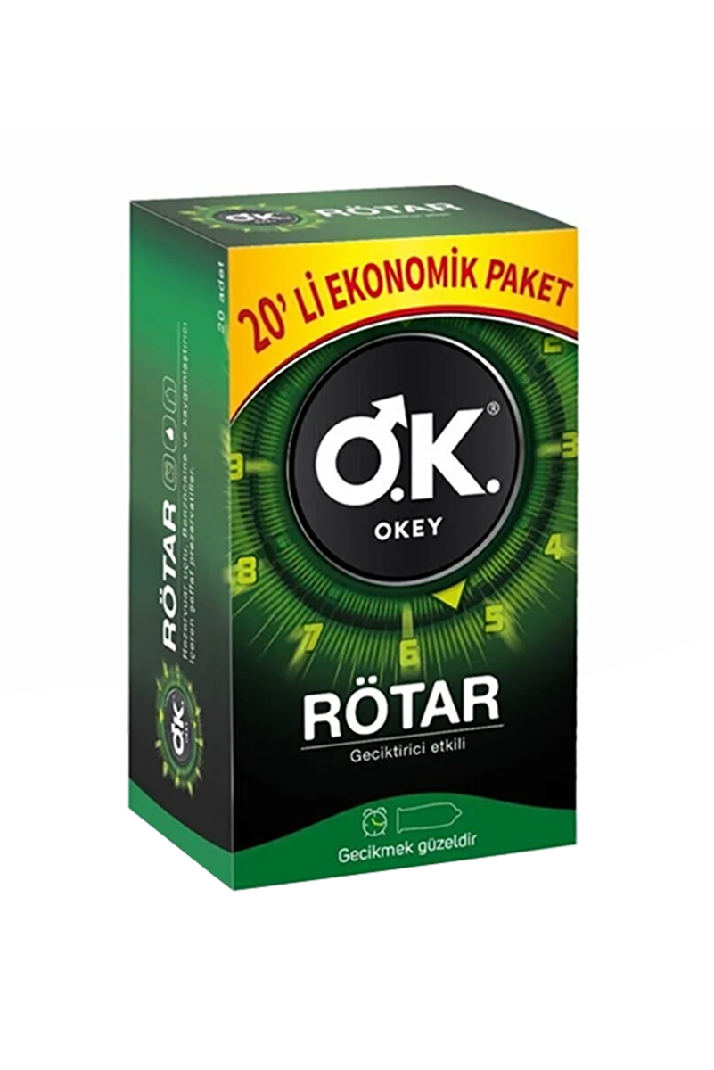 کاندوم تاخیری خارجی برند Okey