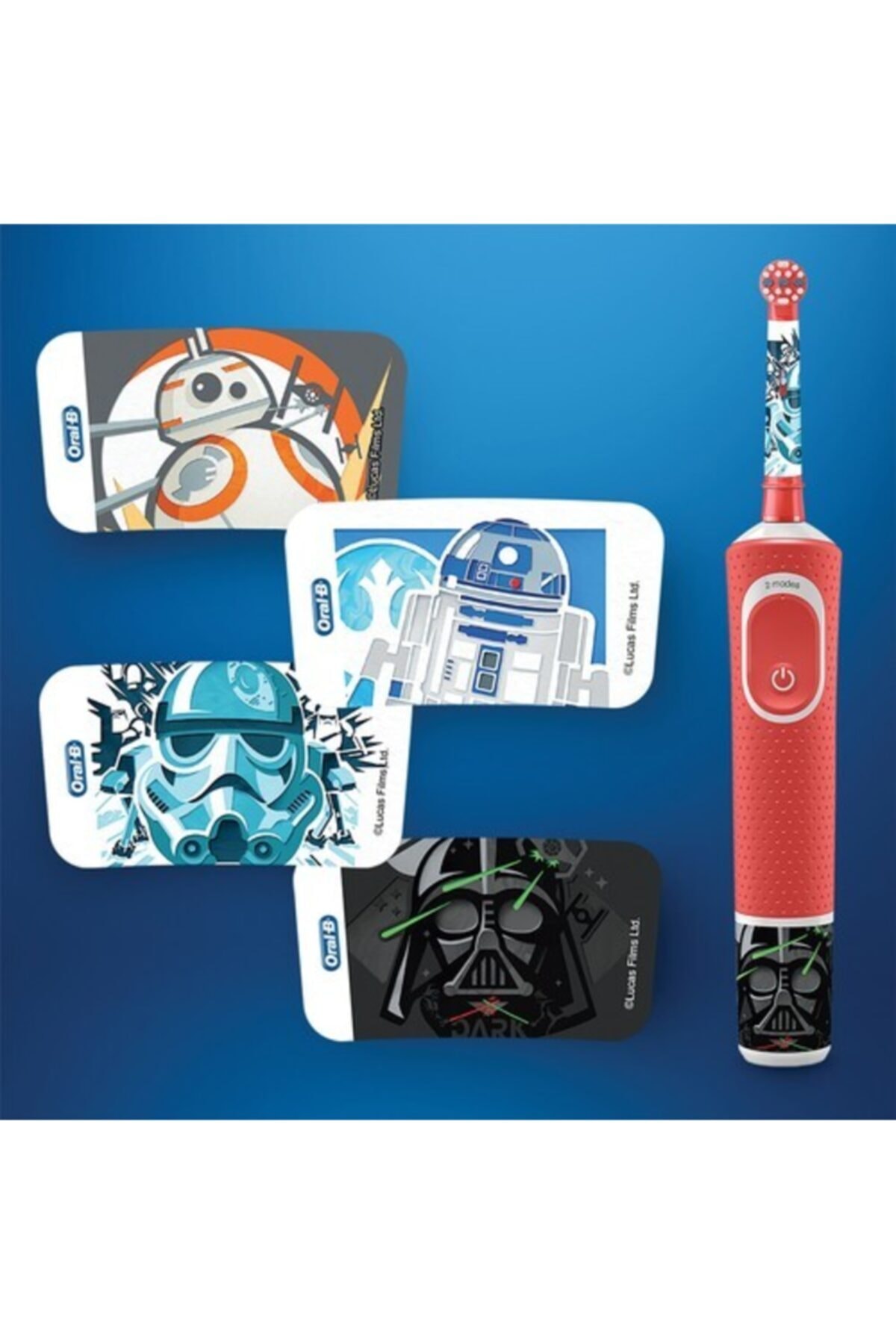 مسواک برقی بچگانه Oral-B مدل D100 طرح جنگ ستارگان - Image 5
