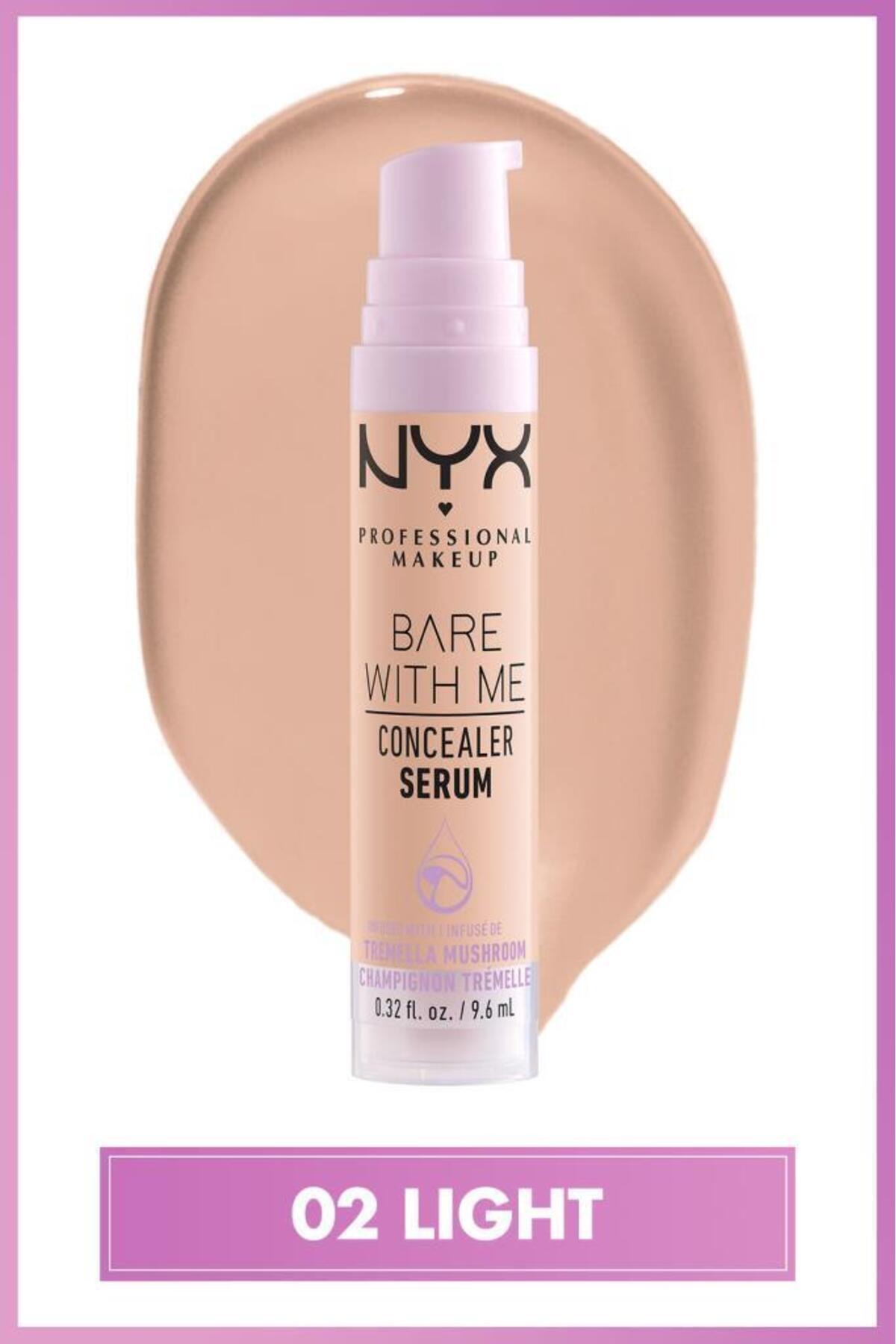 سرم کانسیلر NYX مدل Bare With Me کد 02 Light