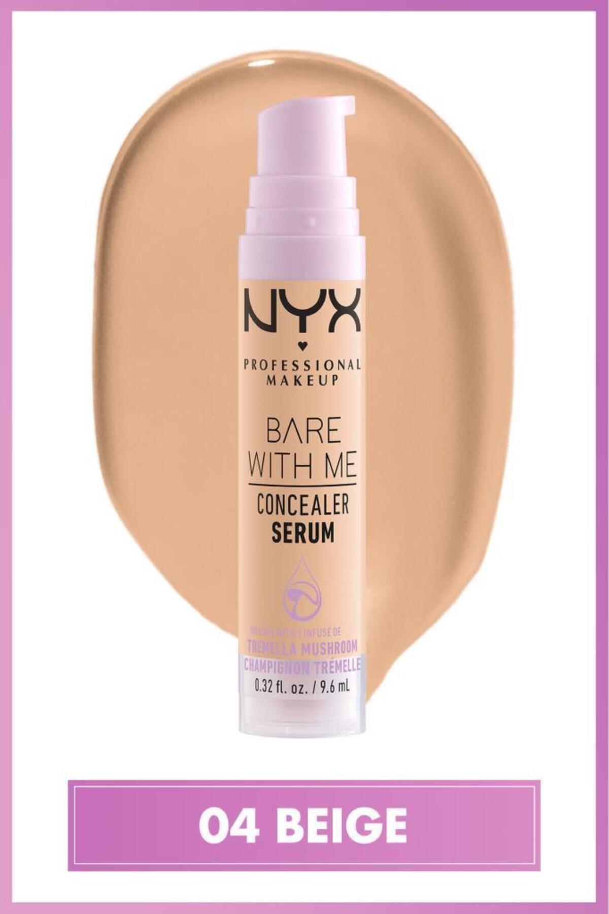 سرم کانسیلر NYX مدل Bare With Me کد 04 Beige