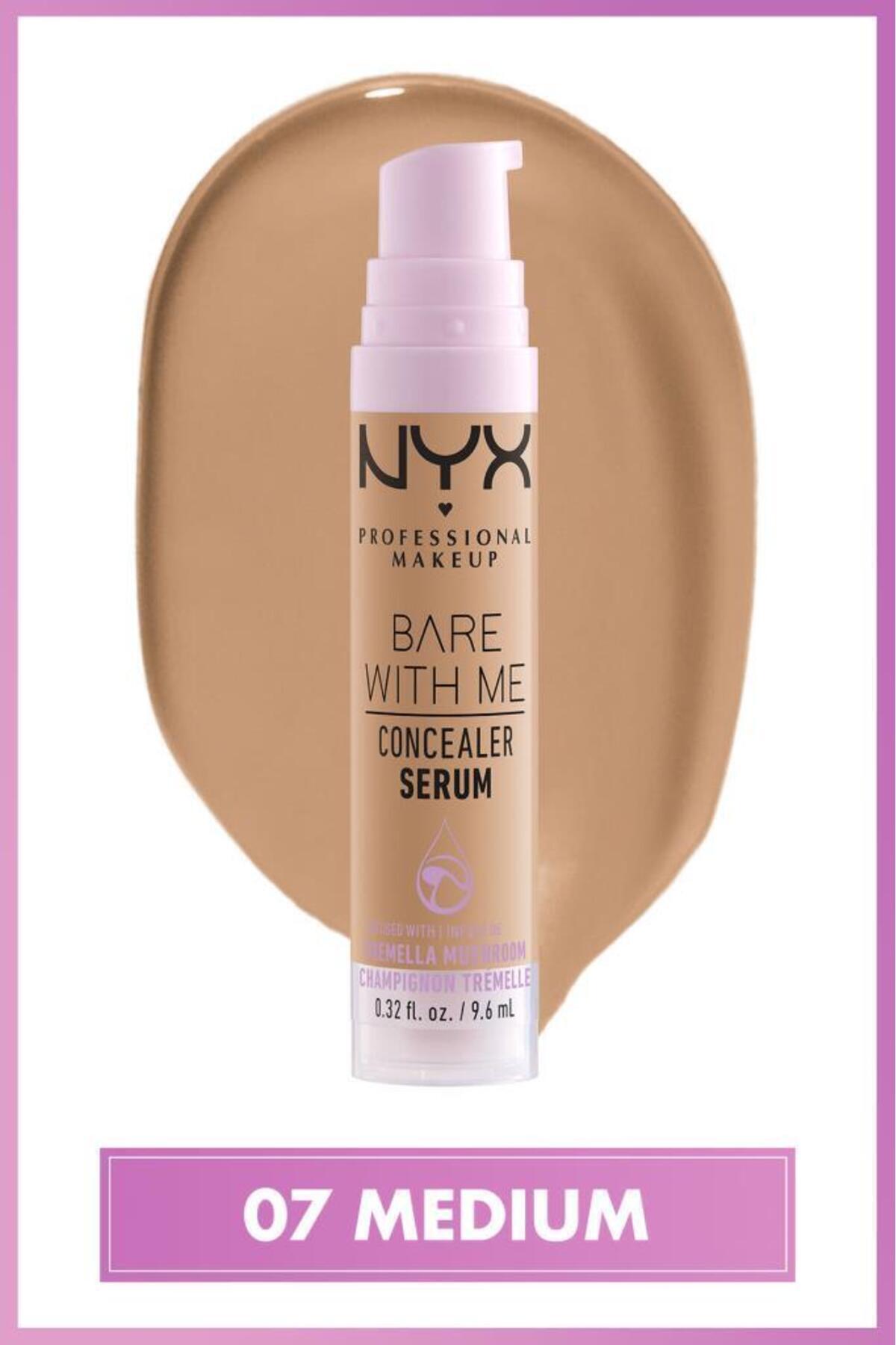 سرم کانسیلر NYX مدل Bare With Me کد 07 Medium