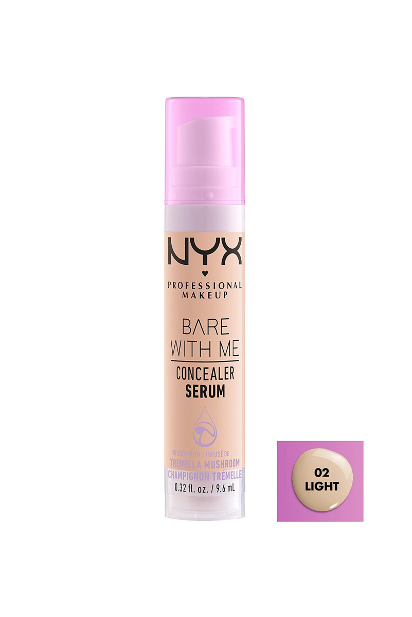 سرم کانسیلر NYX مدل Bare With Me کد 02 Light