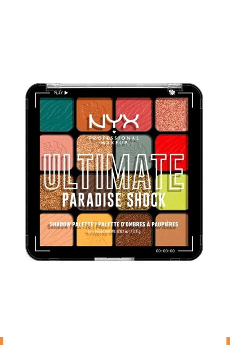 پالت سایه چشم NYX مدل Ultimate Paradise Shock