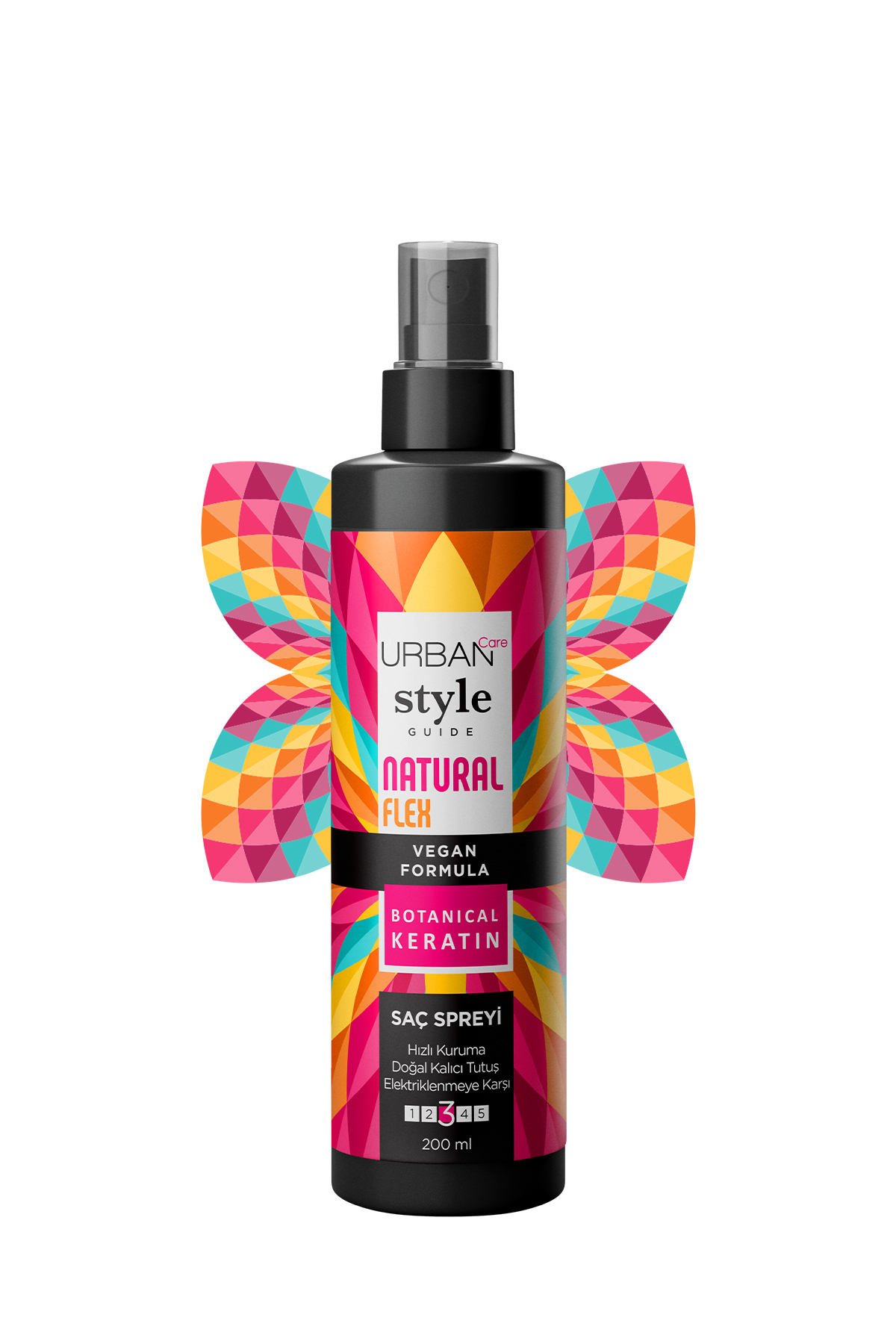 اسپری حالت دهنده و نگهدارنده مو بدون گاز اربن کر 200ml