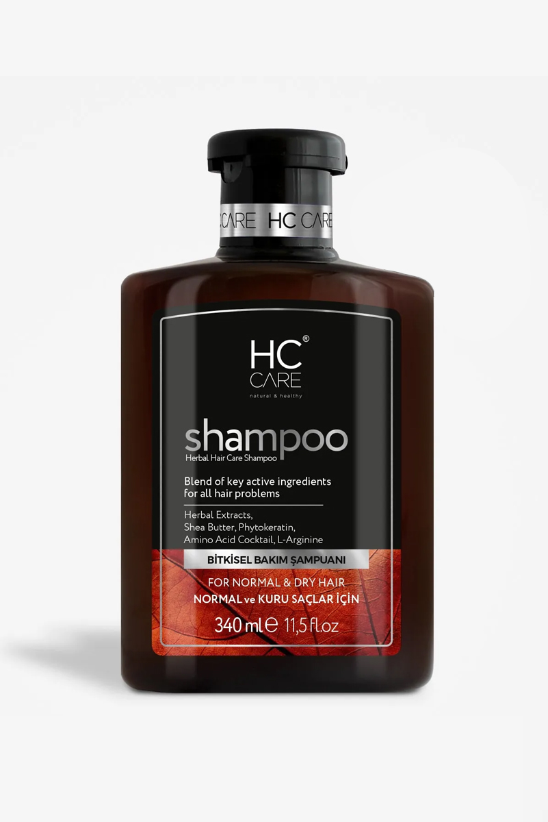 شامپو مناسب موهای معمولی و خشک HC Care