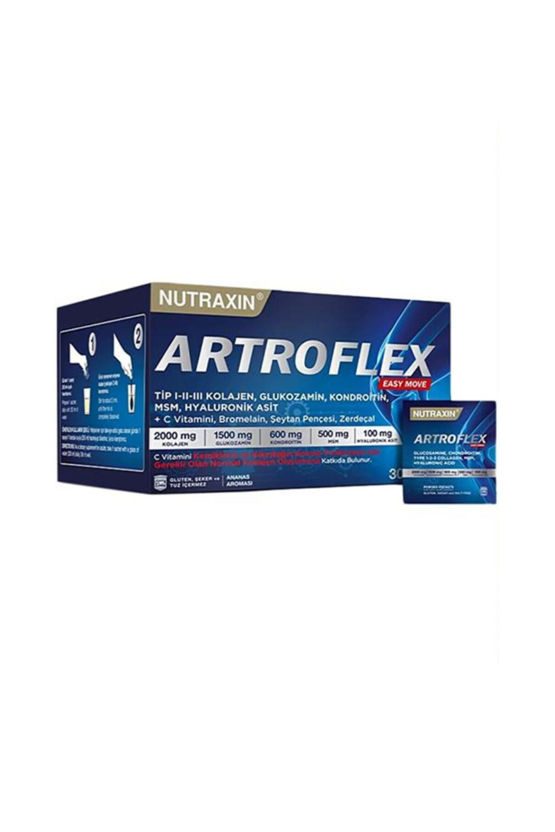 مکمل گلوکوزامین Artroflex برای سلامت مفاصل نوتراکسین - بسته 30x6 gr