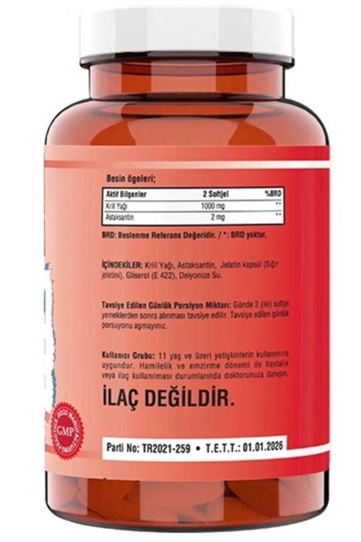 سافت ژل روغن کریل 1000 و آستاگزانتین 2 میلی گرم Ncs - بسته 90 عددی