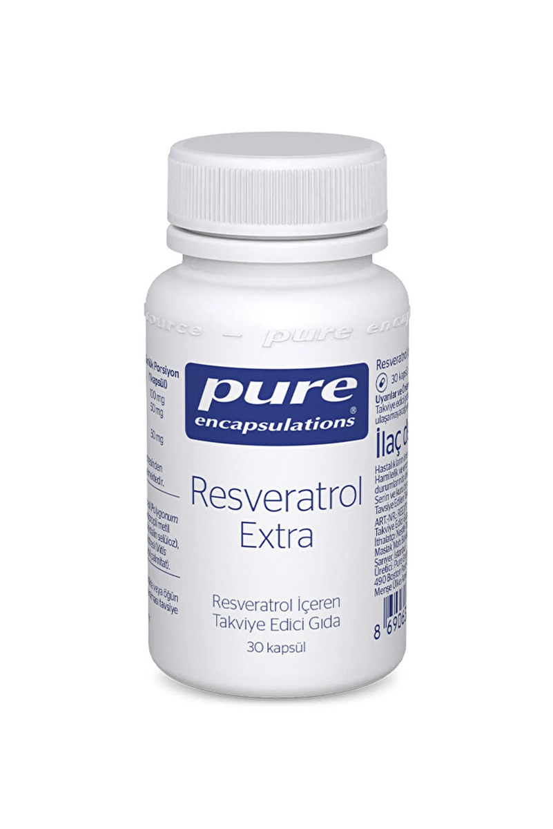 کپسول رزوراترول Pure Encapsulations بسته ۳۰ عددی