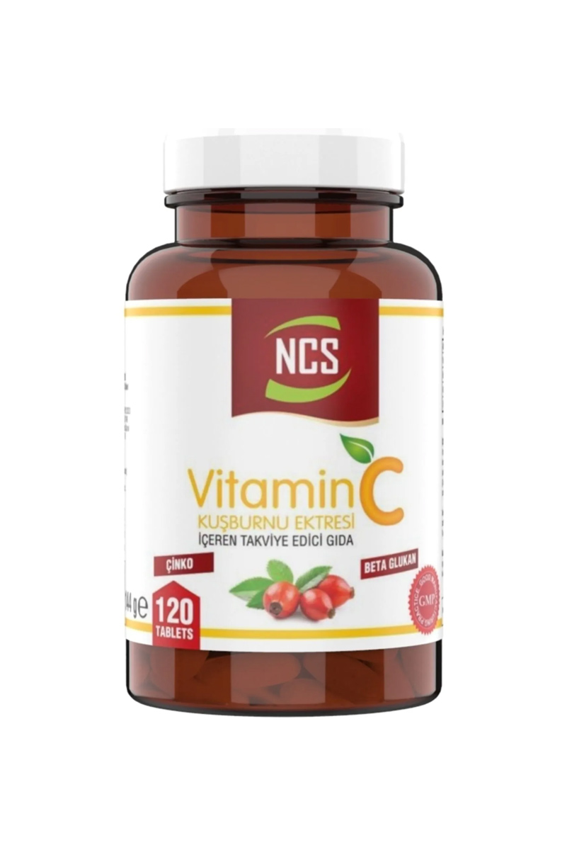 قرص ویتامین C برند  Ncs - بسته ۱۲۰ عددی