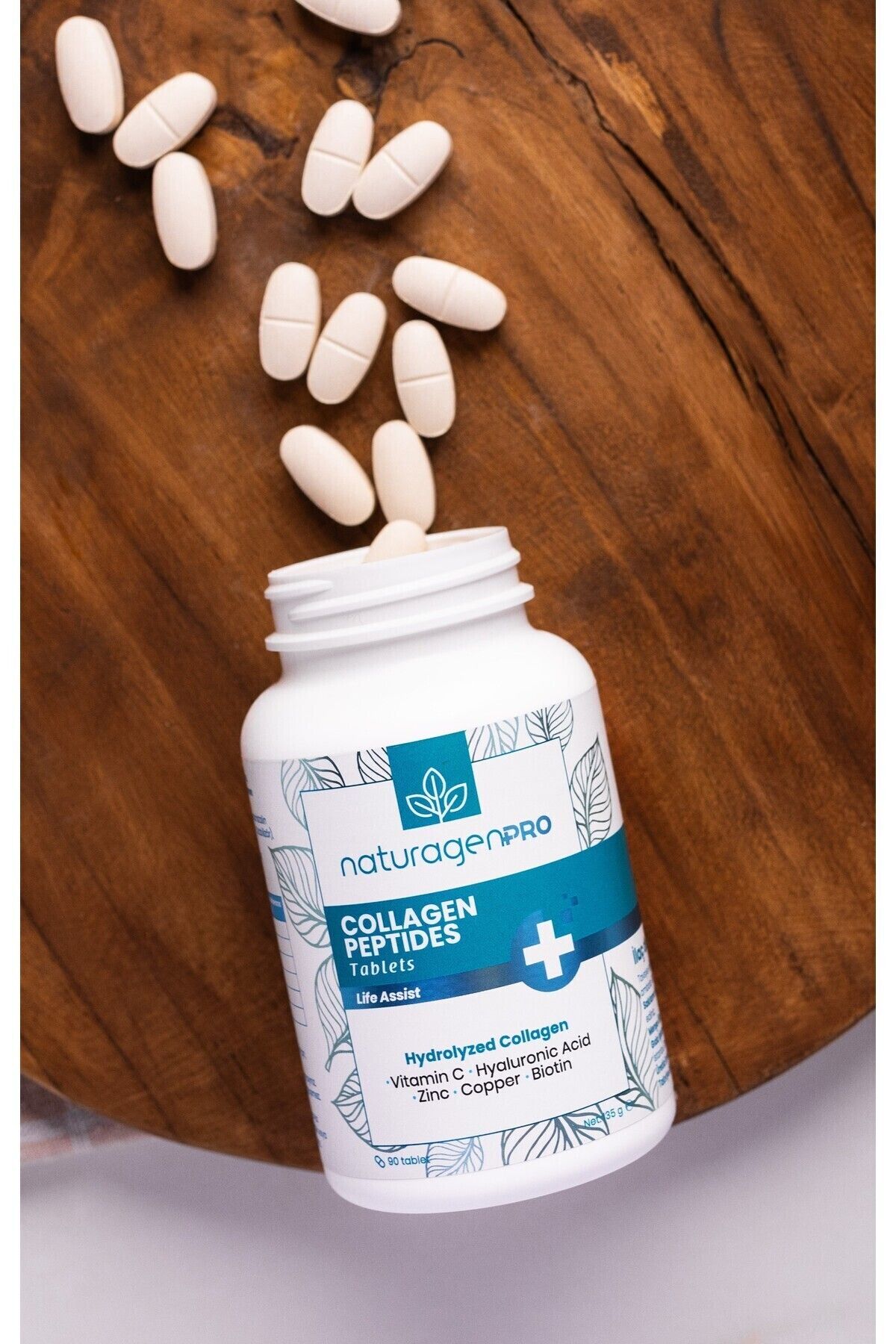 قرص کلاژن هیدرولیز شده Naturagen - بسته ۹۰ عددی - Image 7
