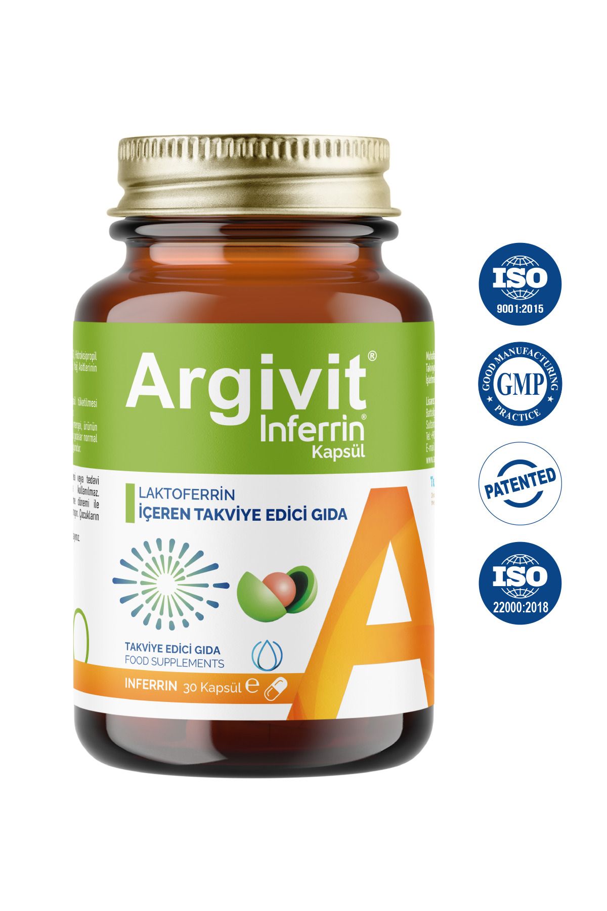 قرص تقویت سیستم ایمنی بدن کودک Argivit Inferrin