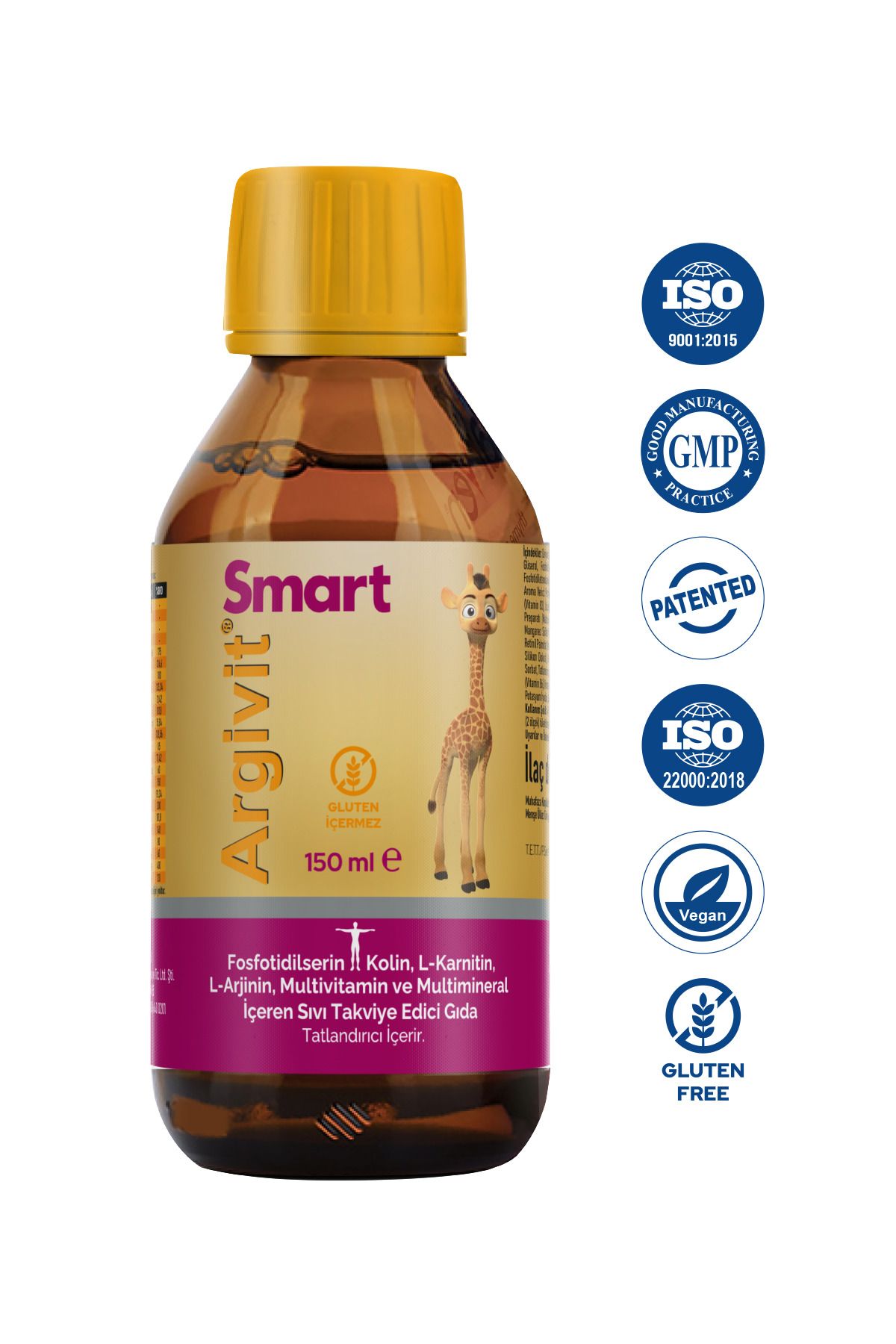 شربت مولتی ویتامین مینرال افزایشArgivit Smart