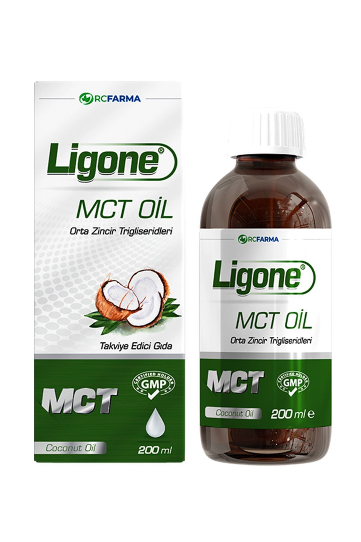 روغن MCT برند Ligone - مقدار ۲۰۰ml