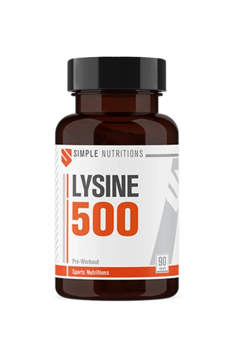 قرص لیزین 500 میلی گرم Simple Nutritions - بسته ۹۰ عددی