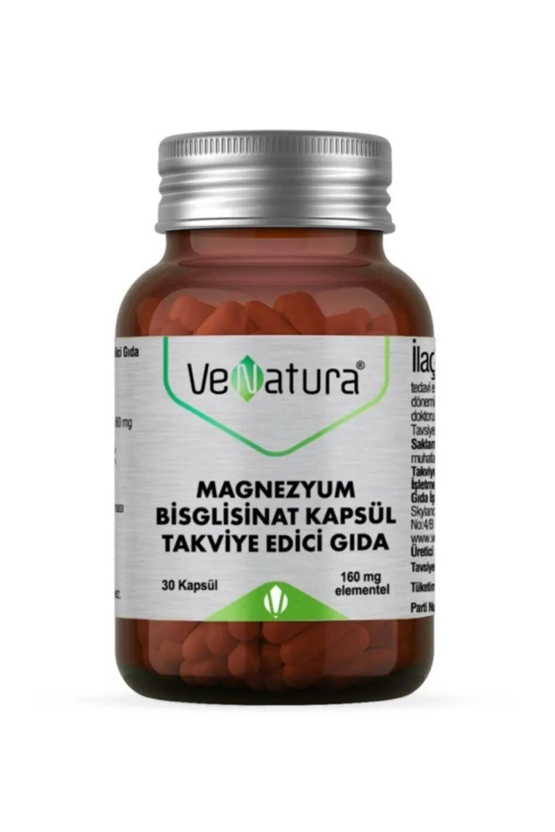 قرص منیزیم بیس گلیسینات  Venatura - بسته ۳۰ عددی