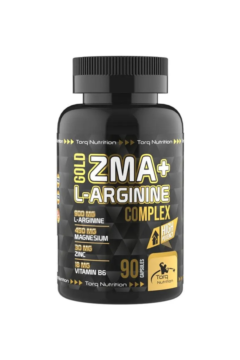 قرص کمپلکس ال آرژنین Torq Nutrition مدل Gold Zma - بسته ۹۰ عددی