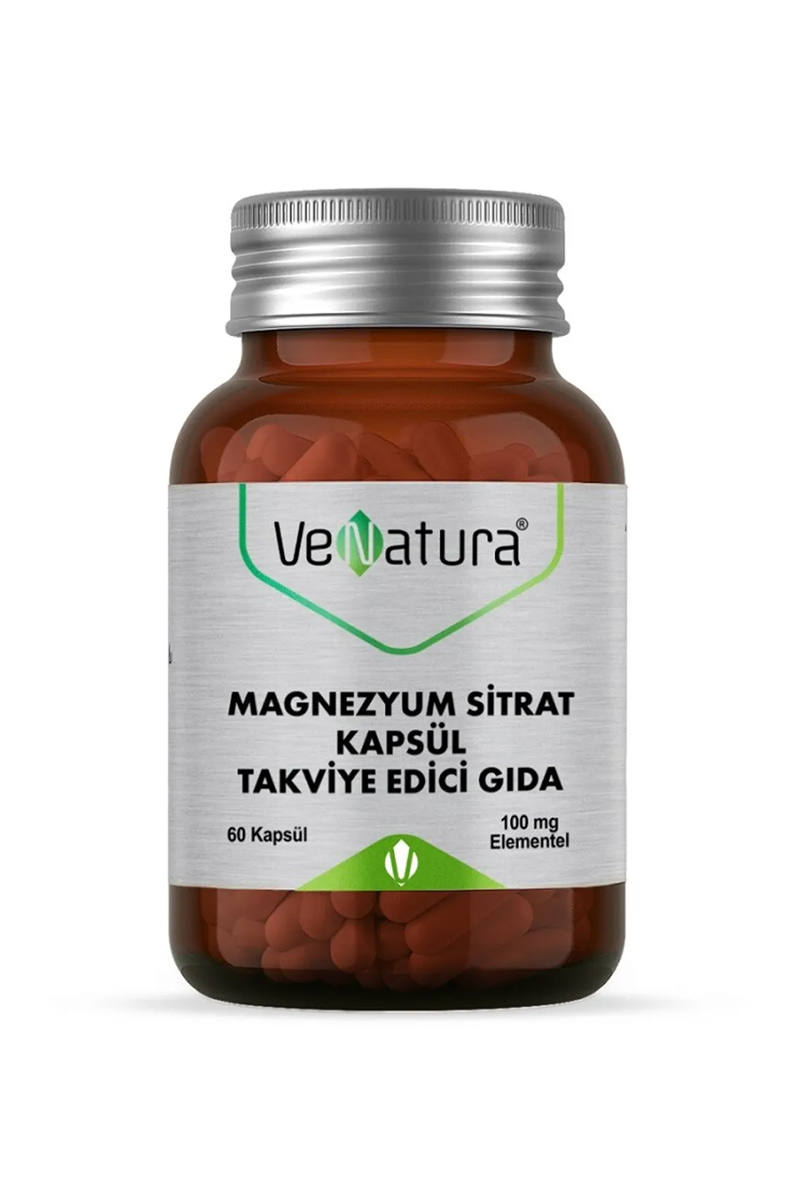 منیزیم سیترات Venatura - بسته ۶۰ عددی