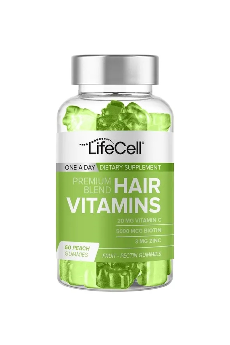 پاستیل تقویت کننده ریشه مو Lifecell - بسته ۶۰ عددی