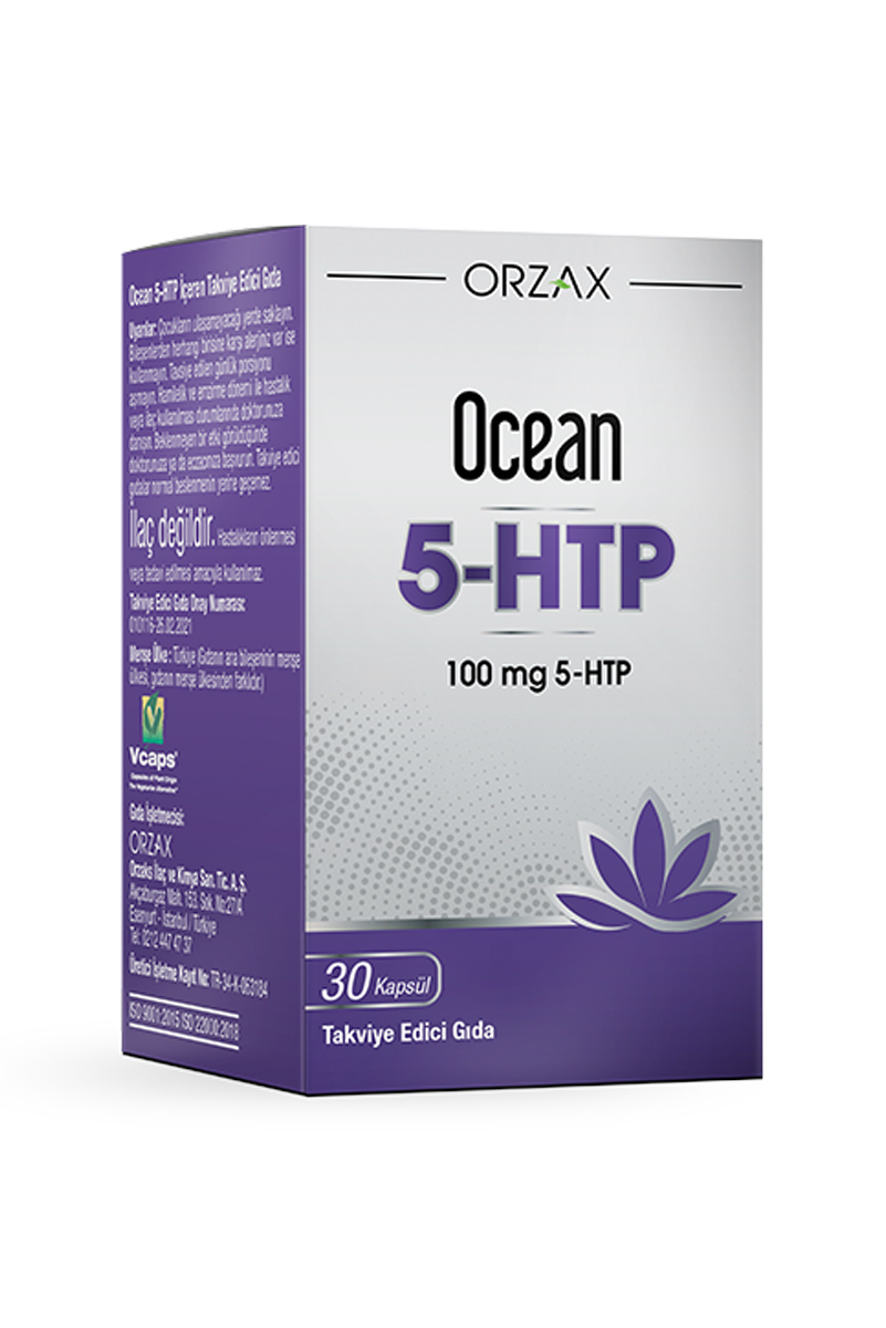 کپسول 5-htp برند Ocean - بسته ۳۰ عددی