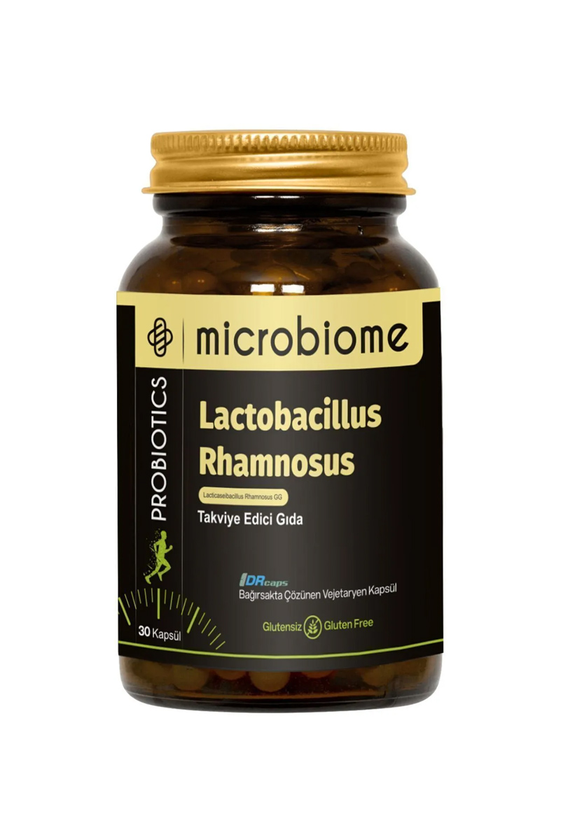 کپسول لاکتوباسیلوس رامنوسوس Microbiome - بسته ۳۰ عددی