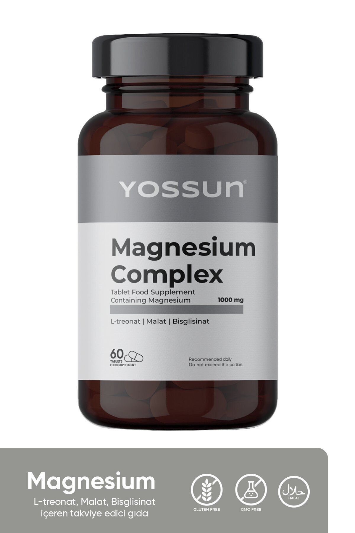 قرص منیزیم کمپلکس yossun - بسته ۶۰ عددی - Image 6