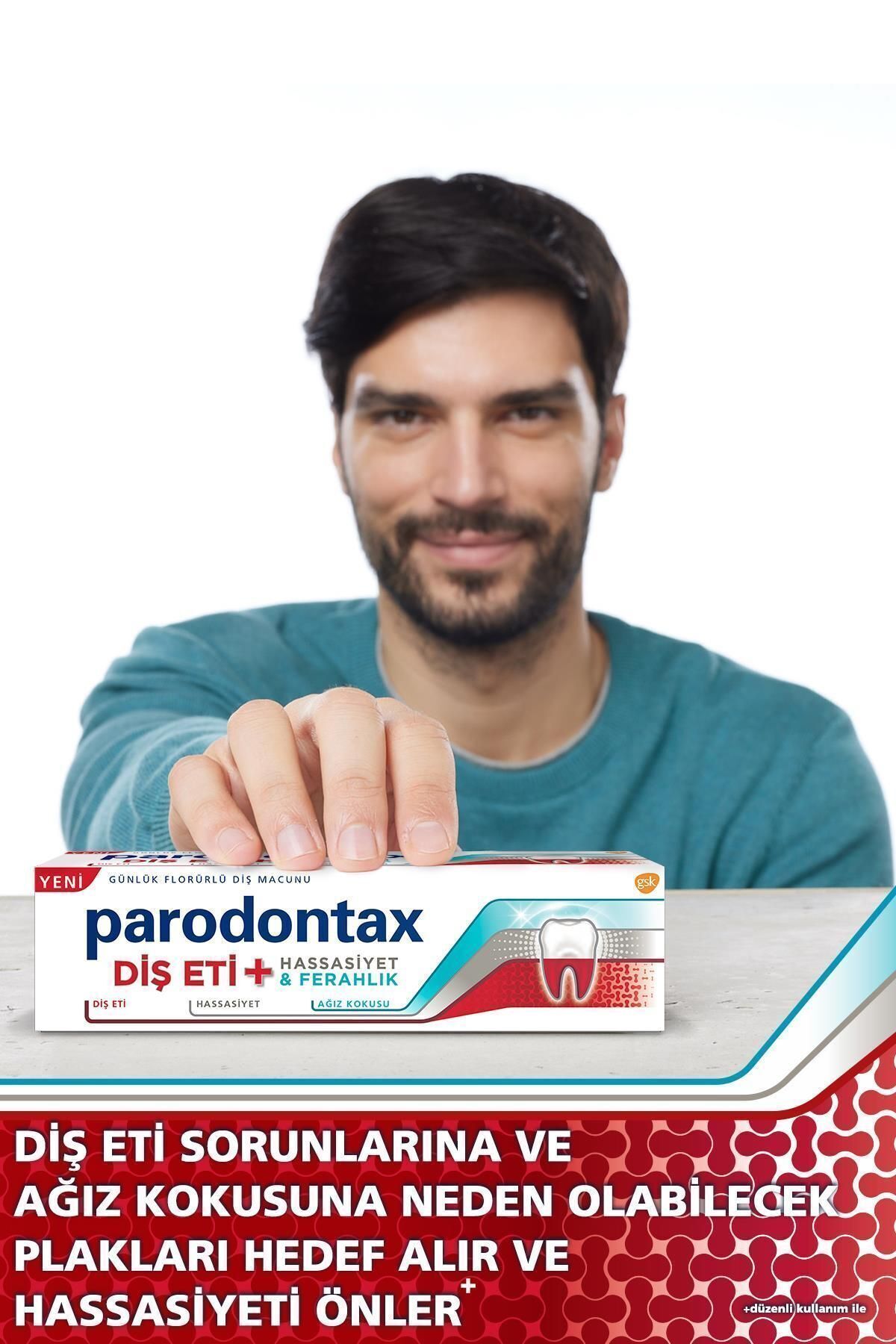 خمیر دندان محافظت کننده دندان Parodontax - مقدار 75 ml