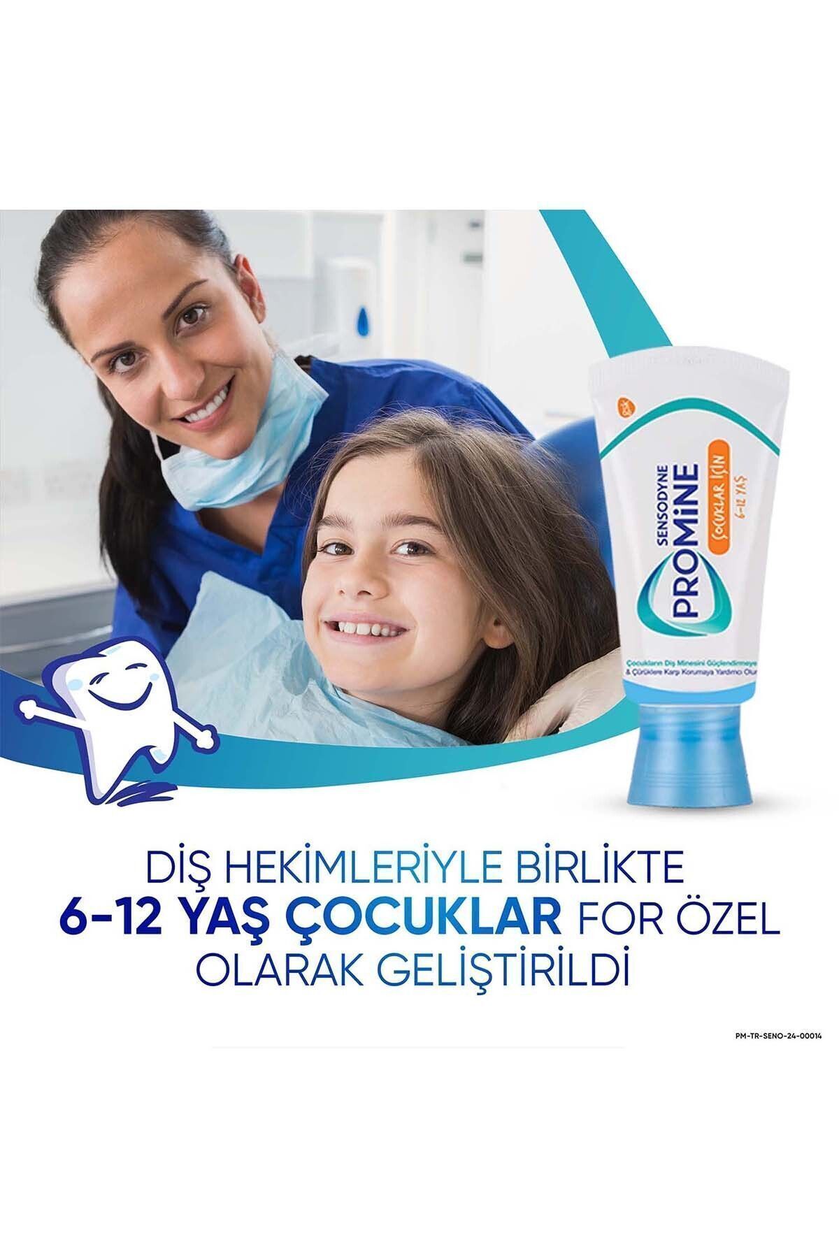 خمیر دندان کودکان سنسوداین مدل پرومین - مقدار50 ml