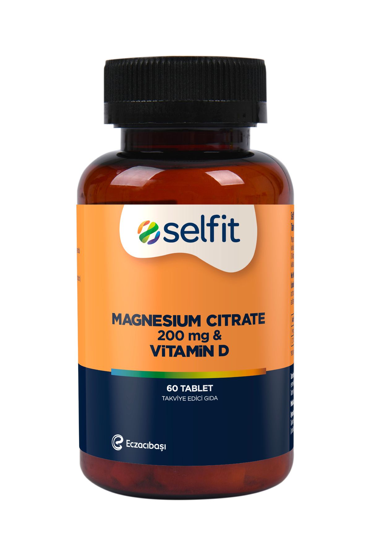 قرص منیزیم سیترات و ویتامین D برند Selfit - بسته ۶۰ عددی - Image 7