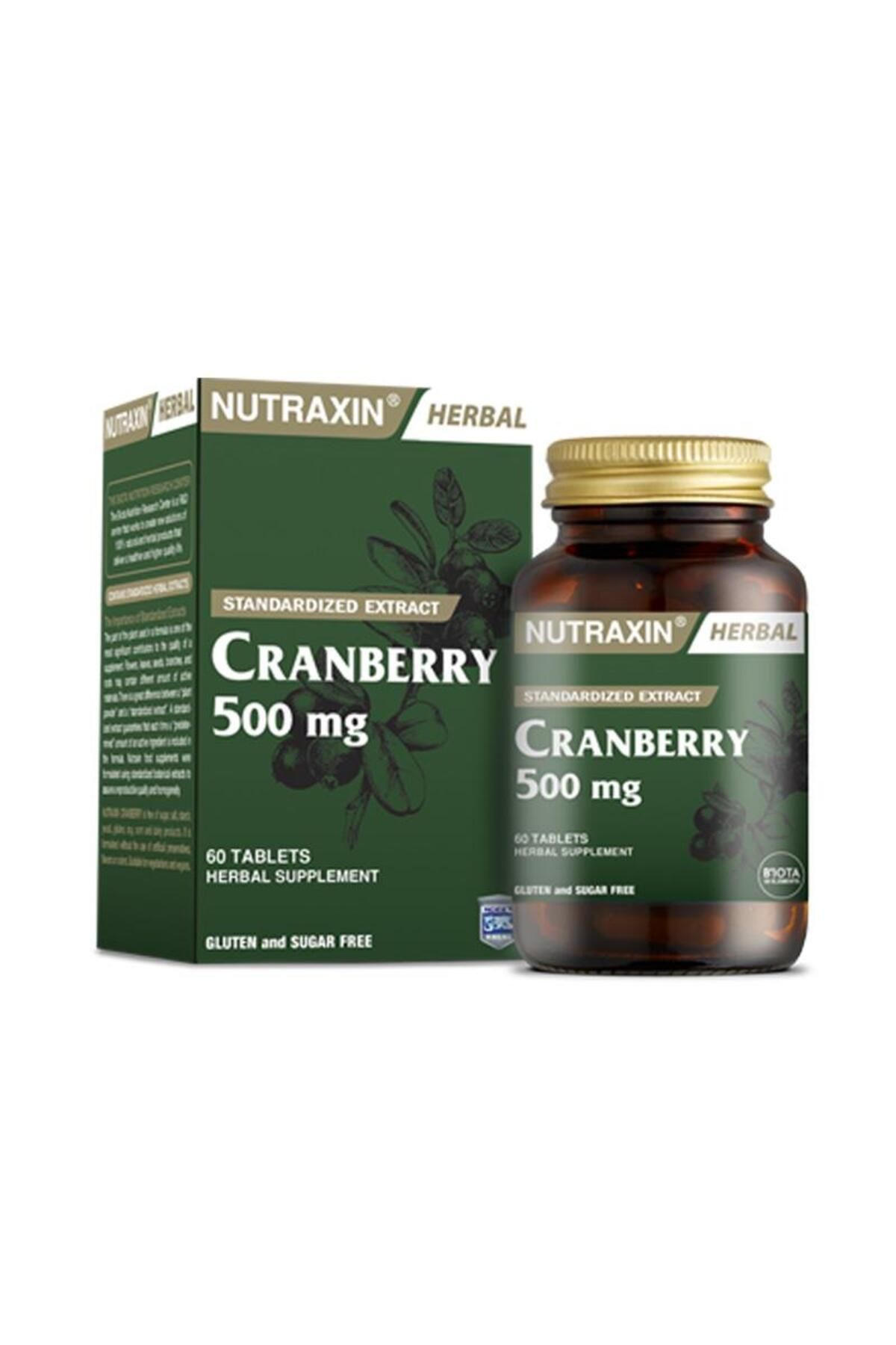 سافت ژل کرن بری 500mg نوتراکسین - بسته 60 عددی