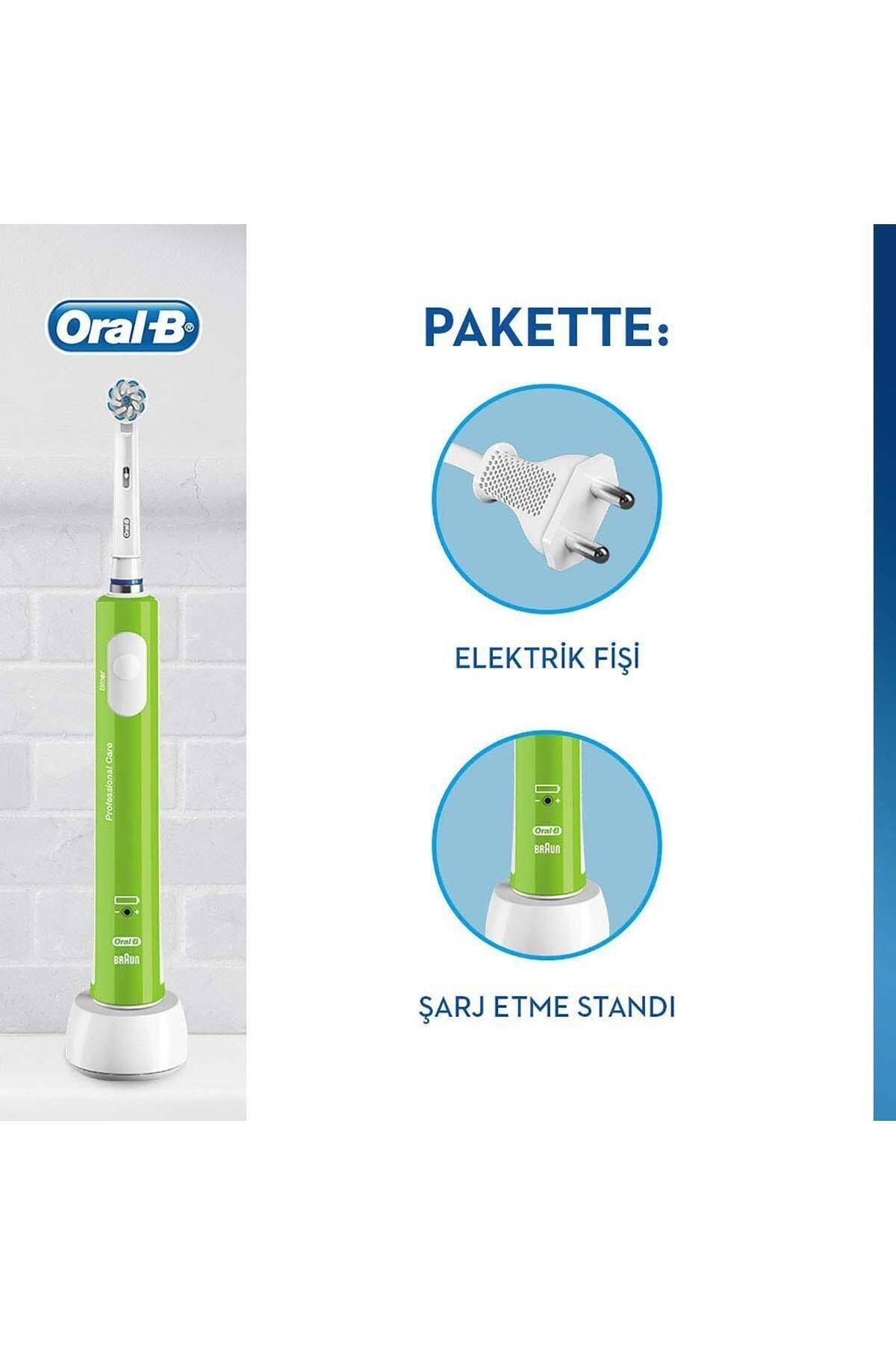 مسواک برقی کودک Oral-B بالای 6 سال رنگ سبز