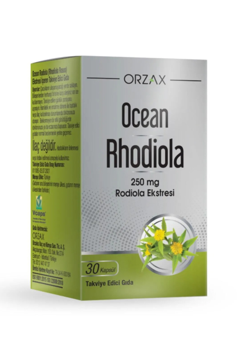 کپسول گیاهی ریشه طلایی Ocean - بسته ۳۰ عددی