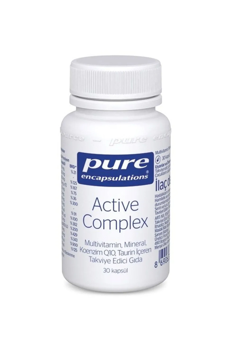 کپسول Active کمپلکس Pure Encapsulations - بسته ۳۰ عددی