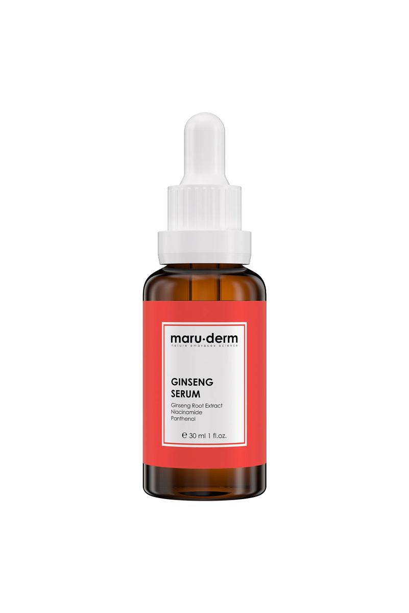سرم جوانساز پوست جینسینگ مارودرم حجم 30 ml