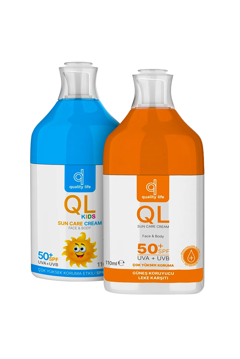 ست ضد آفتاب کودک و بزرگسال Quality Life