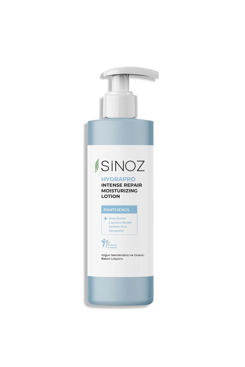 لوسیون مرطوب کننده و ترمیم کننده دست و بدن Sinoz - حجم 400 ml