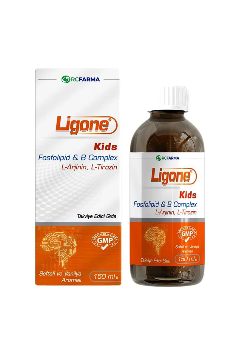 شربت کمپلکس فسفولیپید کودکان Ligone - مقدار 150 ml