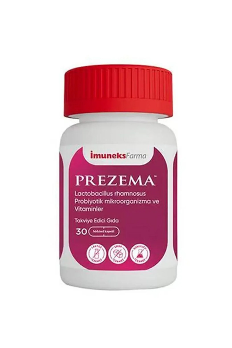 کپسول مکمل غذایی پریزما حاوی پروبیوتیک Imuneks - بسته 30 عددی
