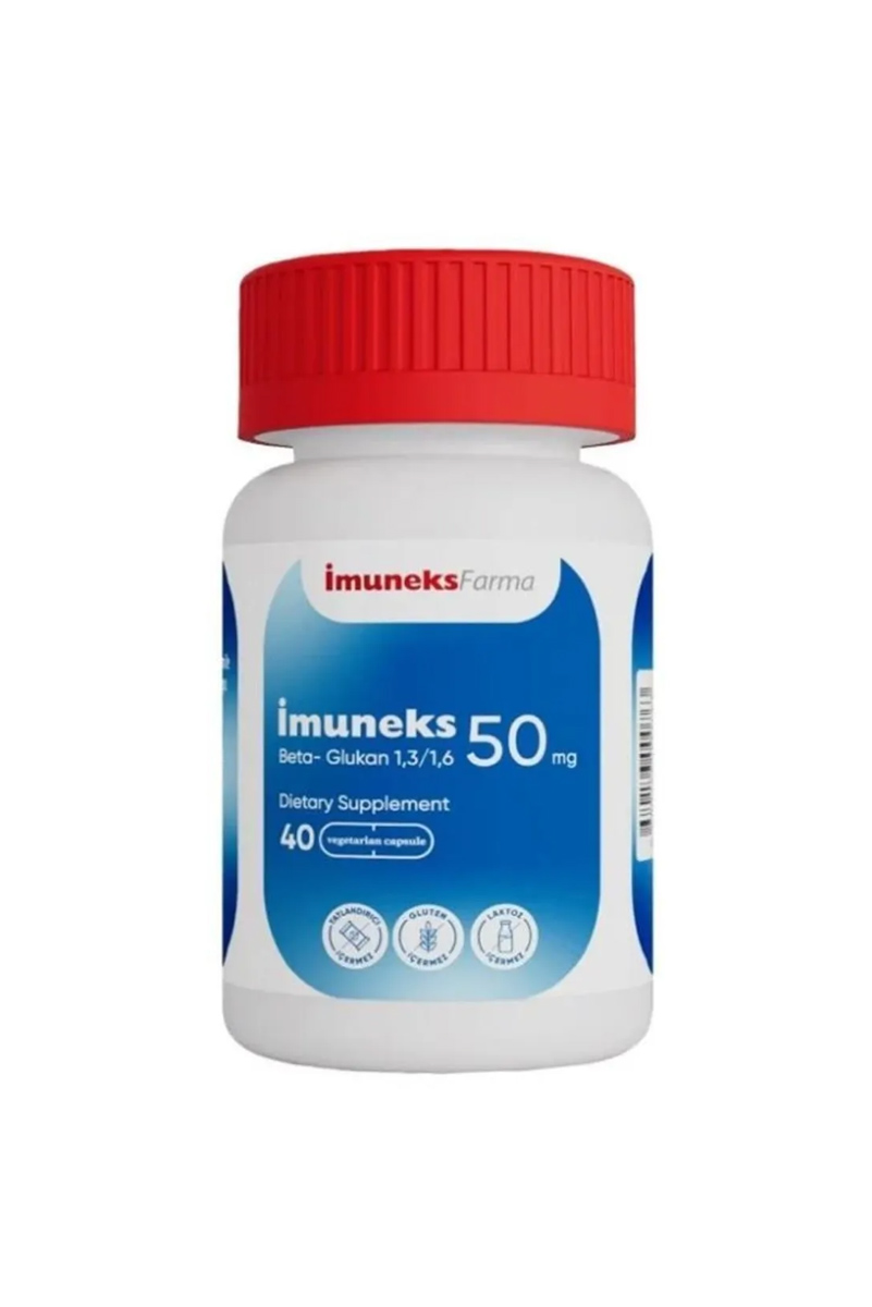 کپسول بتا گلوکان Imuneks - بسته 40 عددی
