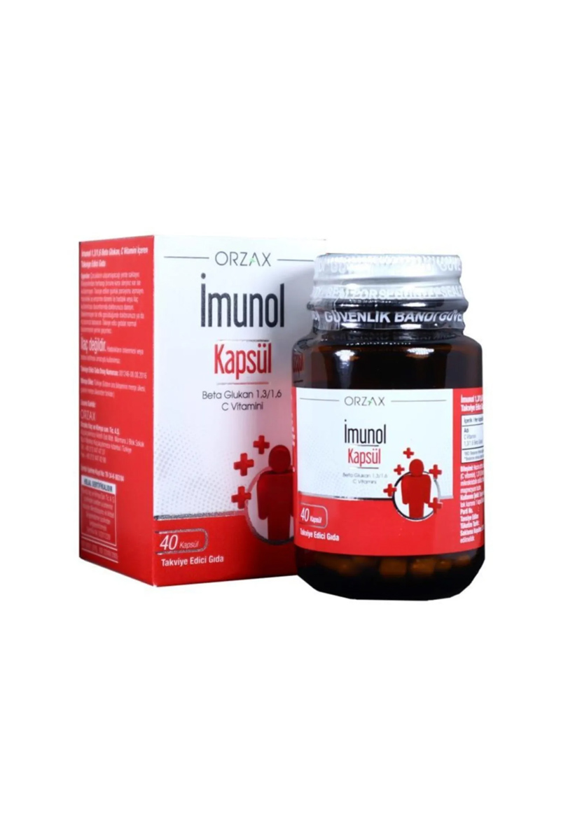 کپسول بتا گلوکان İMUNOL - بسته 40 عددی