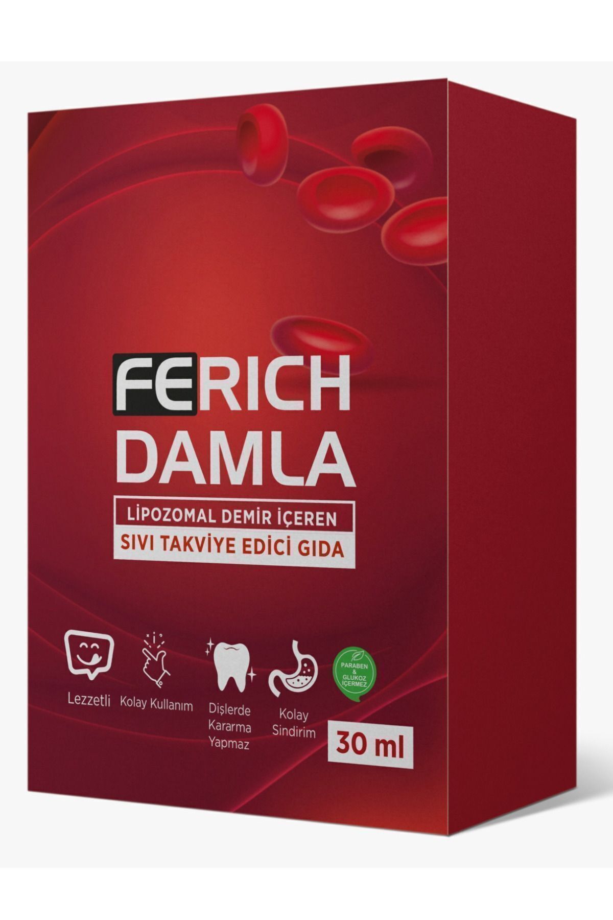 قطره آهن لیپوزومال Ferich -مقدار 30 ml