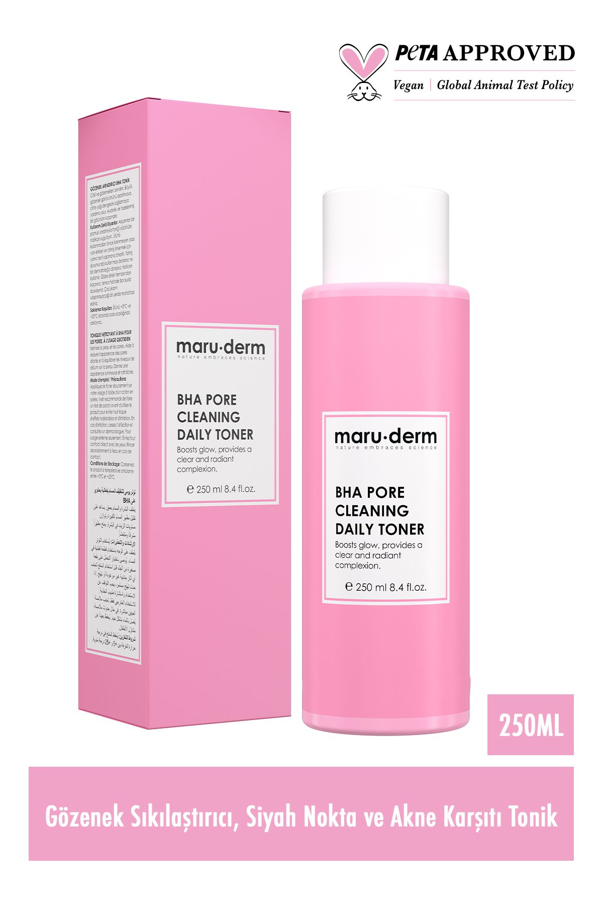 تونیک سالیسیلیک اسید ضد جوش مارودرم حجم 250 ml