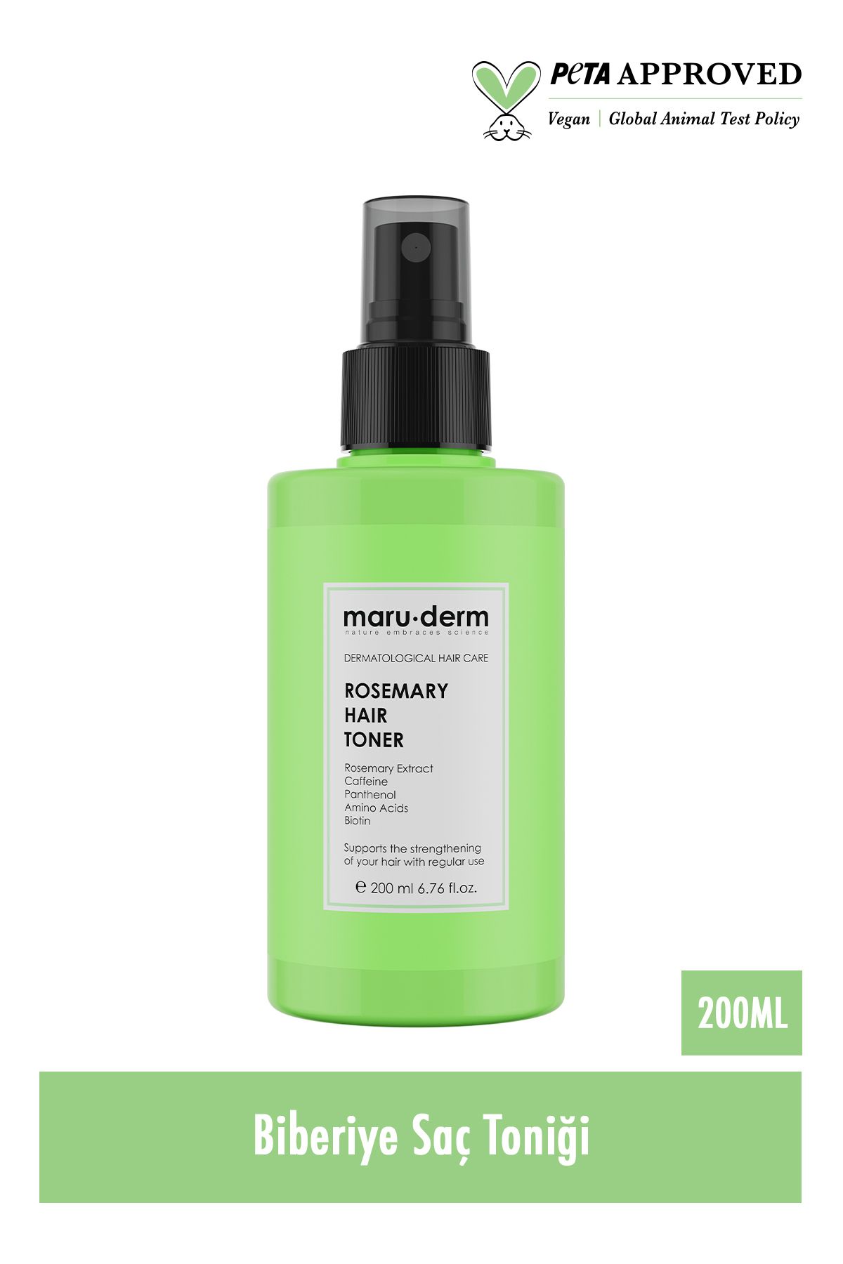 تونیک مراقبت از مو رزماری مارودرم حجم 200 ml