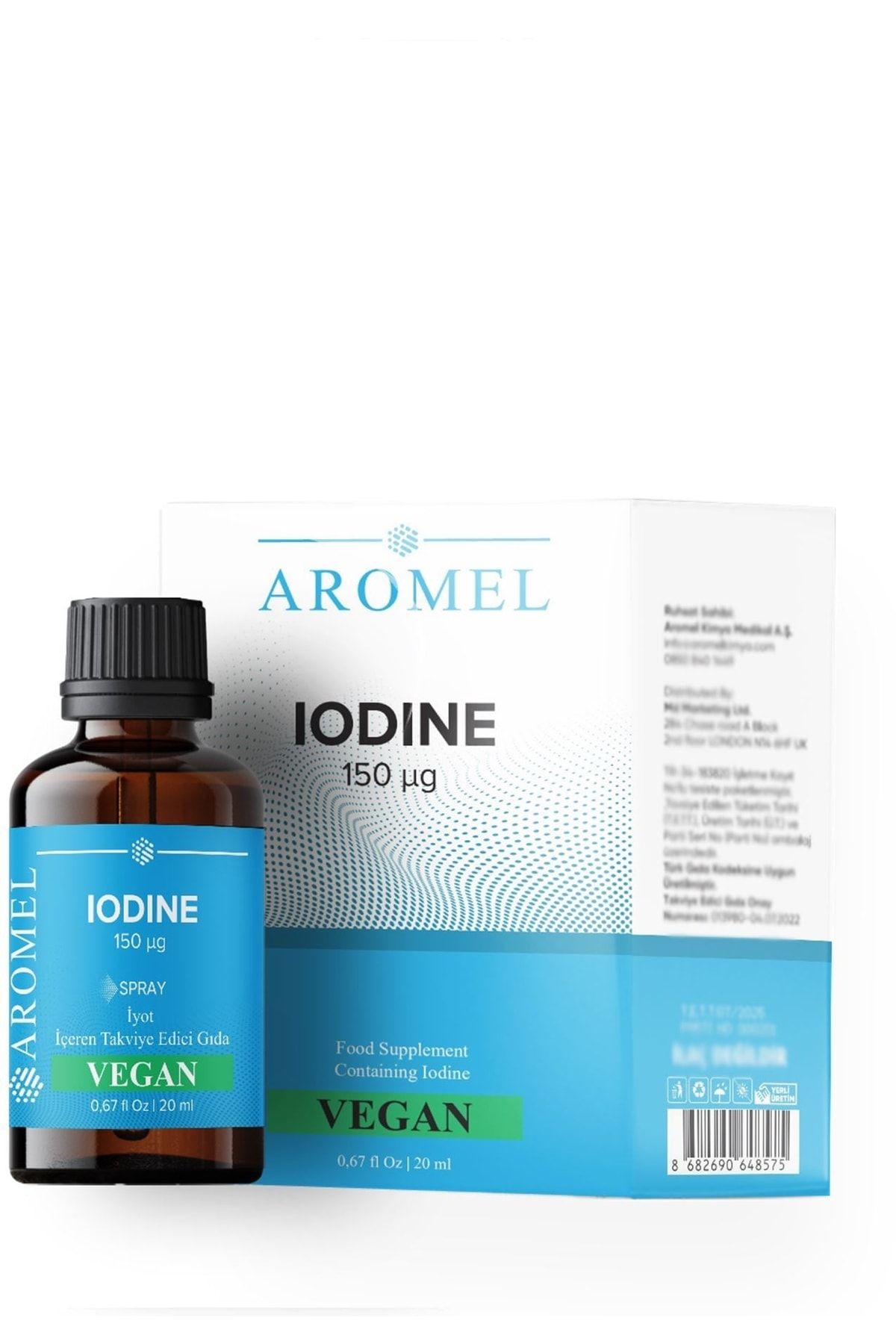 اسپری مکمل ید Aromel - مقدار 20 ml - Image 5