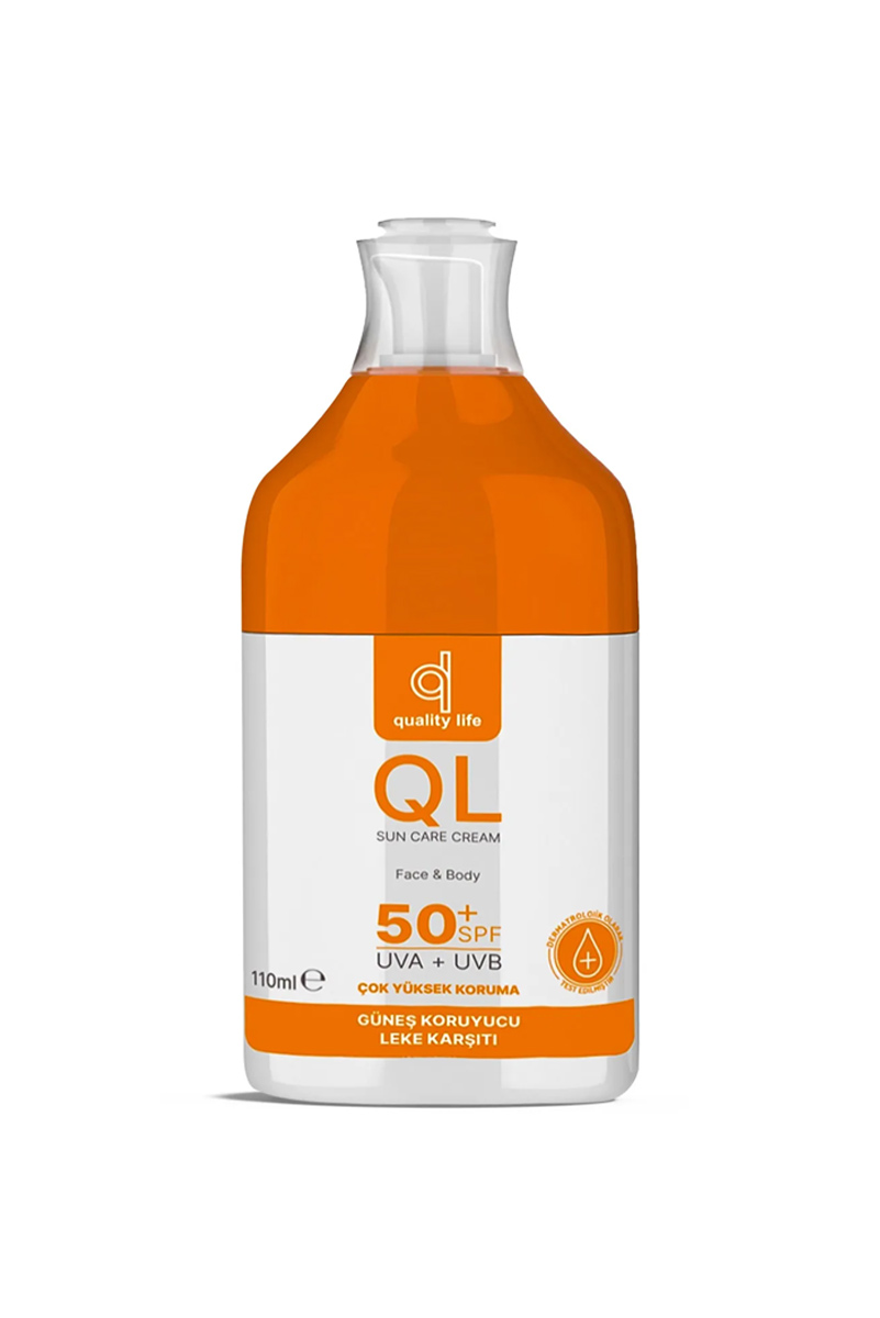 کرم ضد آفتاب بر پایه آب Quality Life مناسب پوست های مختلط و خشک