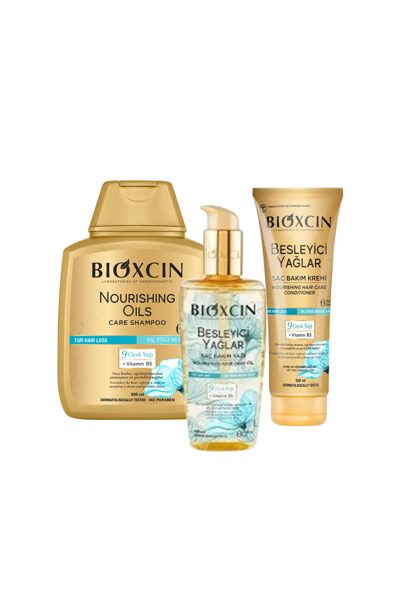 ست مراقبت از مو (شامپو ،کرم و روغن) بیوکسین