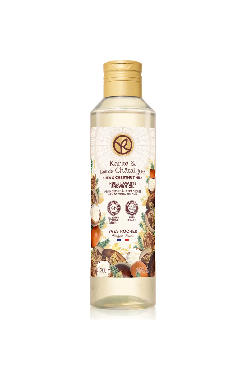 روغن دوش شاه بلوط ایوروشه حجم 200 ml