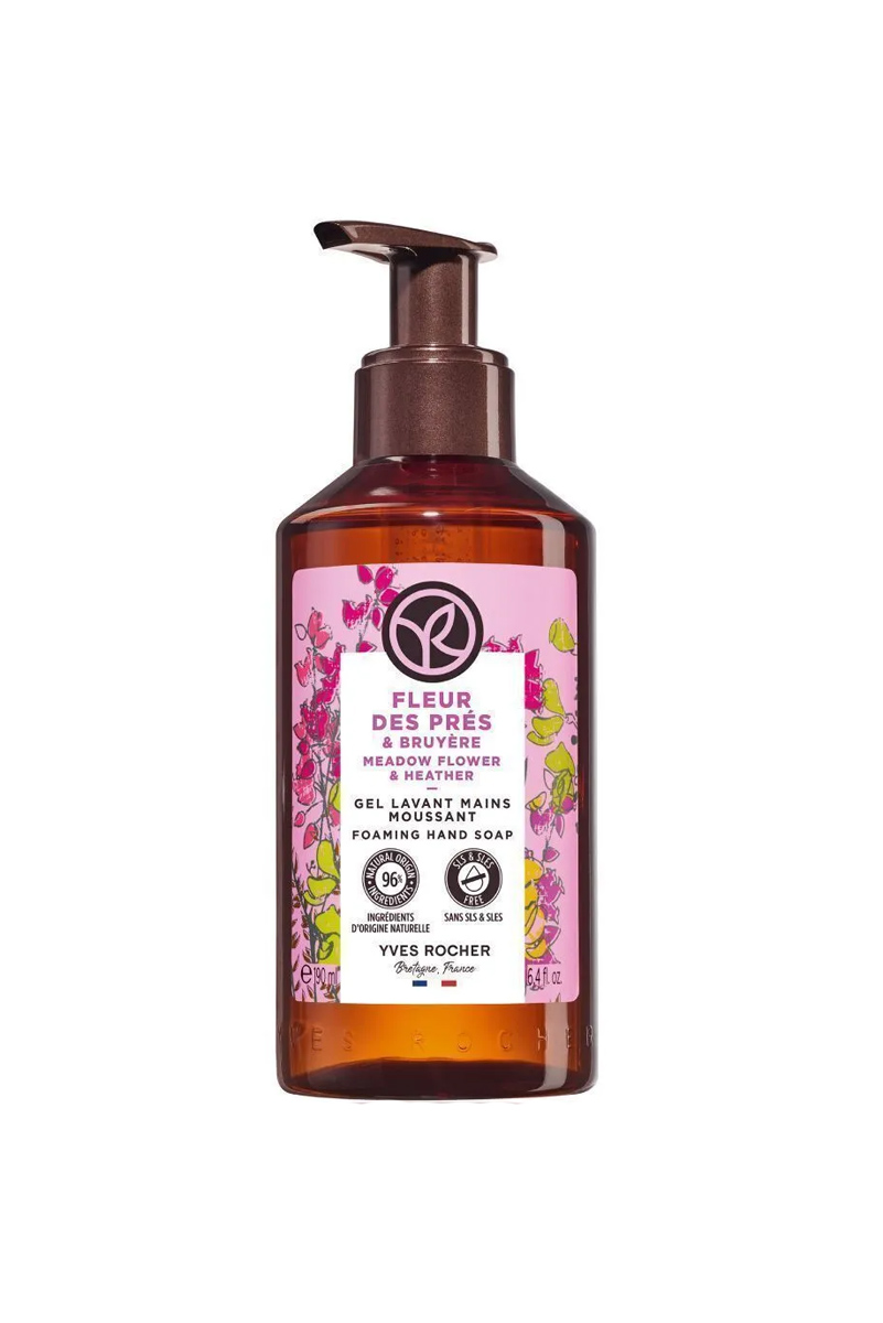 صابون مایع گلهای رمانتیک وحشی ایوروشه حجم 190 ml